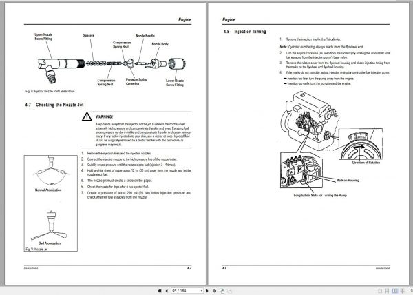 Mustang Compact Excavator ME7503ZT Service Manual 918165 09 2