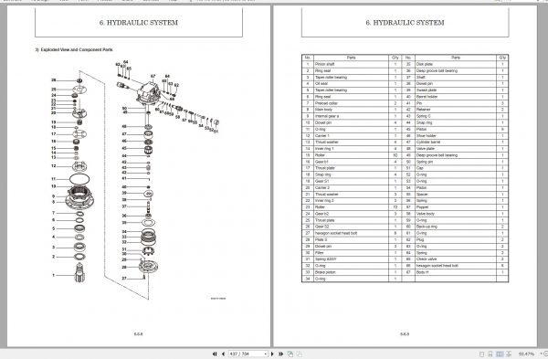 Mustang Compact Excavator Z45 Gen2 450Z NXT2 SN 00701 Up Service Manual 50940272A 10 2