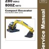 Mustang Compact Excavator Z80 GEN2 800Z NXT2 SN 00901 Up Service Manual 50940326A 05 1