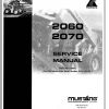 Mustang Skid Steer Loader 2060 2070 SN 001591 Up Service Manual 001 69975 1