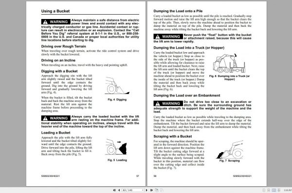 Mustang Skid Steer Loader 4200V 4200V EU X Series Operators Manual 50950235H 02 2