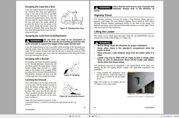 Mustang Skid Steer Loader 850R 2012 Operators Manual 917397H 2