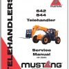Mustang Telehandler 642 844 Service Manual 913250 1