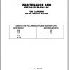 Mustang Telehandler 742 944 1155 Carraro 26.48 Axle Maintenance Repair Manual 908496 1