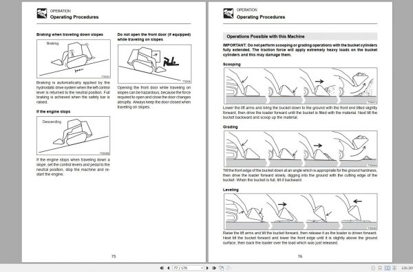 Mustang Track Loader MTL16 MTL20 MTL25 Operators Manual 908306H 2