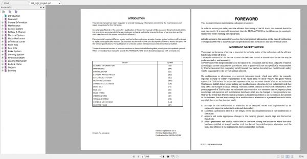 Nissan Forklift 3.82GB Full Collection 2013 Service Bulletting Diagram Manual PDF DVD 3