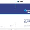 Tadano All Terrain Crane AR 2000M 1 GB0001 Operation Manual 1