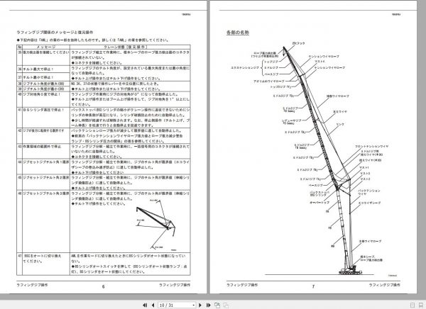 Tadano All Terrain Crane AR 5500M 1 GD5003 Operation Manu