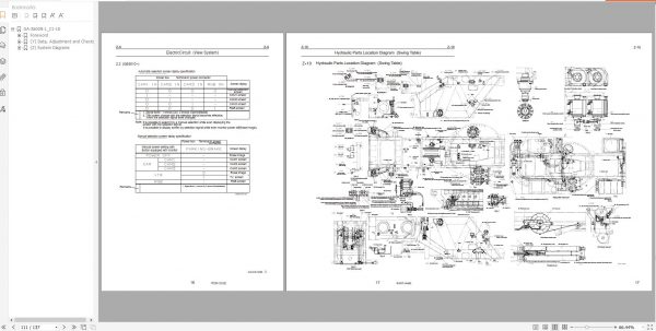 Tadano All Terrain Crane GA 3600N 1 GA3600N 1 GE5001 Circuit Diagram Operation Part Catalog Service Manual 5
