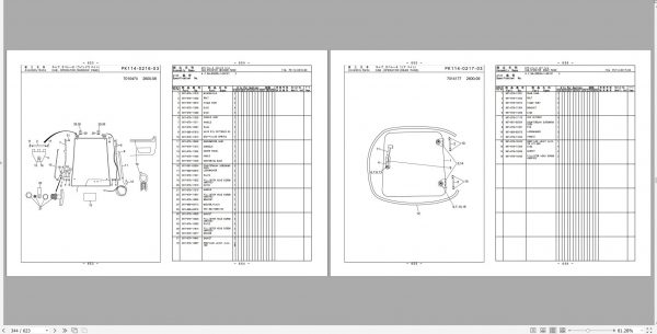 Tadano All Terrain Crane GA 3600N 1 GA3600N 1 GE5001 Circuit Diagram Operation Part Catalog Service Manual 7