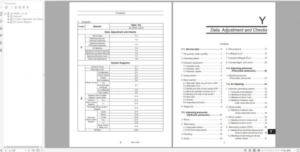 Tadano All Terrain Crane GA 3600N 1 GA3600N 1 GE5001 Service Manual Circuit Diagram 6