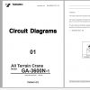Tadano All Terrain Crane GA 3600N 1 GE5001 Circuit Diagram 2