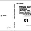 Tadano Hydraulic Rough Terrain Crane TR 250EX 2 530331 Operation Manual 1