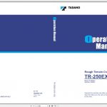 Tadano Hydraulic Rough Terrain Crane TR 250EX 2 530383 Operation Manual 1