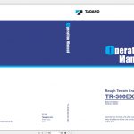 Tadano Hydraulic Rough Terrain Crane TR 300EX 2 560216 Operation Manual 1