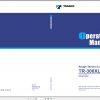 Tadano Hydraulic Rough Terrain Crane TR 300XL 3 530417 Operation Manual 201 1