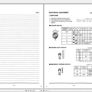 Tadano Hydraulic Rough Terrain Crane TR 400E 1 540002 Operation Manual 1 1