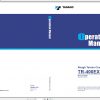 Tadano Hydraulic Rough Terrain Crane TR 400E 2 540116 Operation Manual 20 1