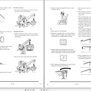 Tadano Hydraulic Rough Terrain Crane TR 500E 2 545163 Operation Manual 200