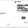 Tadano Hydraulic Rough Terrain Crane TR 500E 2 545163 Operation Manual 2000 1