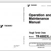 Tadano Hydraulic Rough Terrain Crane TR 600EXL 3 545366 Operation Man 2