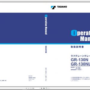 Tadano Rough Terrain Crane GR 130N 1 GR 130NL 1 FD2229 Operat 1
