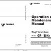 Tadano Rough Terrain Crane GR 160N 1 525983 Operation Manu 1
