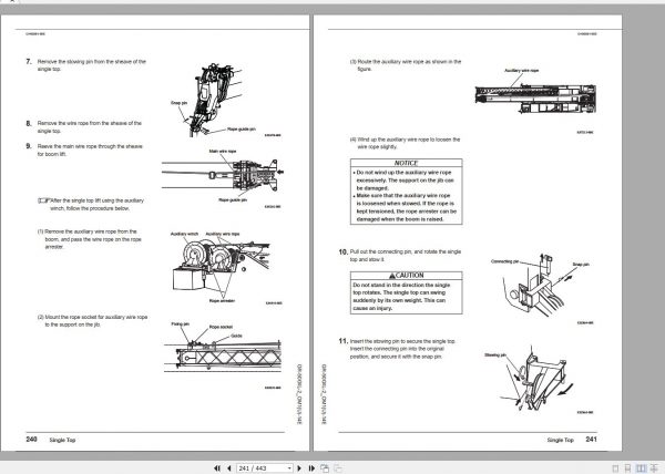 Tadano Rough Terrain Crane GR 500XL 2 540654 549999 Operation