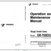 Tadano Rough Terrain Crane GR 700EXL 1 545735 Operation Maintenanc 1