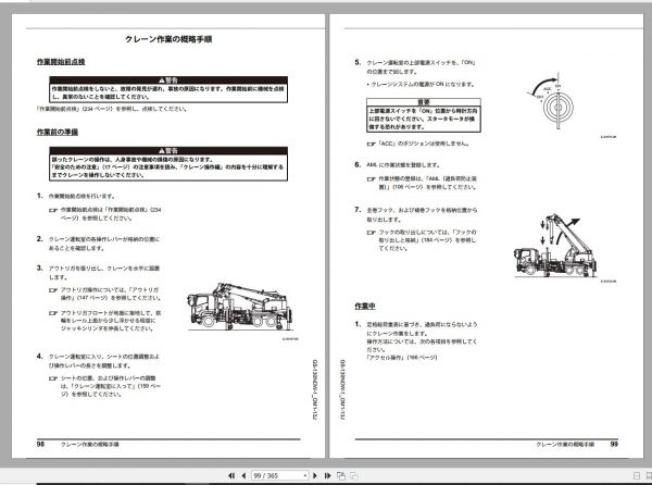 Tadano Truck Crane GS 130NDW 1 GS 130NLDW 1 291150 Operation Manual 2020 JP