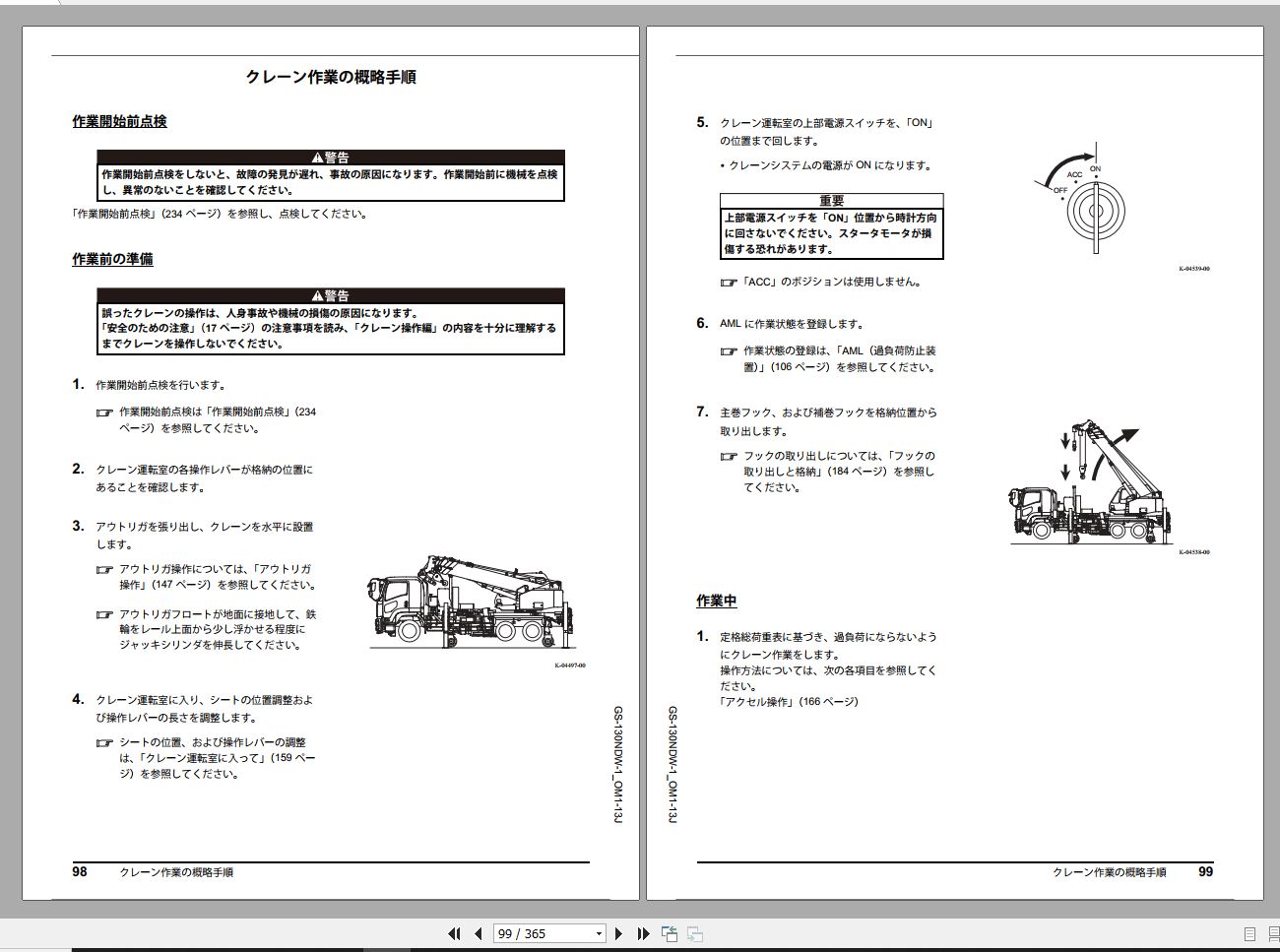 Tadano Truck Crane GS 130NDW 1 GS 130NLDW 1 291150 Operation Manual 2020 JP