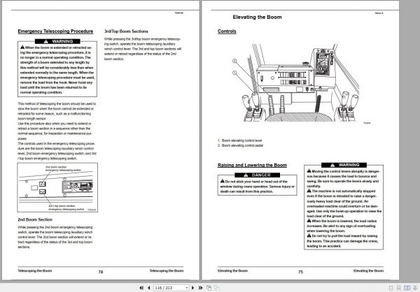 Tadano Truck Crane GT 350C 1 JA0056 Operation Manual 2005 EN 1