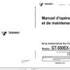 Tadano Truck Crane GT 550EX 1 437732 437764 Operation Manual 2007 FR 1