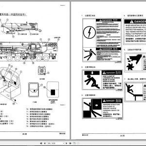 Tadano Truck Crane GT 550EX 1 437732 437764 Operation Manual 2007 ZH 2