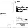 Tadano Truck Crane TG 500E 3 437163 Operation Manual 2000 EN JP 1