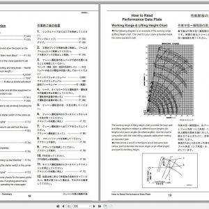 Tadano Truck Crane TG 800E 3 475339 Operation Manual 2004 EN JP 2