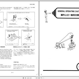 Tadano Truck Crane TL 200E 1 350404 Operation Manual 2000 EN JP 2