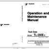 Tadano Truck Crane TL 200E 3 350808 Operation Manual 1999 EN JP 1