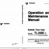 Tadano Truck Crane TL 250E 3 335964 Operation Manual 1998 EN JP 1