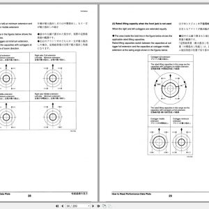 Tadano Truck Crane TL 250E 3 336207 Operation Manual 1999 EN JP 2