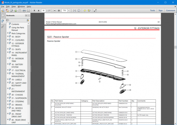 Tesla Model 3 Model S Model X Model Y Roadster 2022 Service Part Manual Circuit Diagram DVD 5