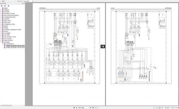 Toyota BT Traigo 9FBMK20T 35T Repair Manual Service Training Diagrams 2d6ae80efcc35c6a0