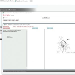 Toyota Lexus 2001 2018 214GB DVD Workshop Manuals EWD Engine Wiring Diagram 14