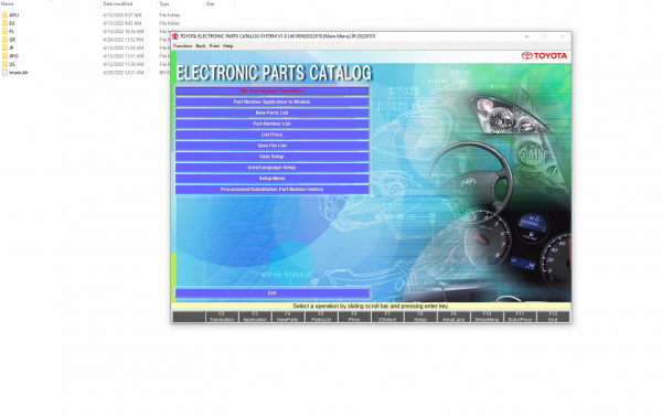 Toyota Lexus EPC ALL REGIONS 04.2022 Electronic Parts Catalog DVD 6