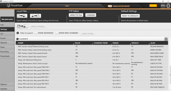 TruckTool 3.12.0.12 04.2022 Diagnostic Program for Mitsubishi Cat TCM UniCarriers Rocla 7
