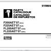 Yamaha Marine Outboards Collection Models PDF Service Manual Technical Information Spare Parts Catalog 5