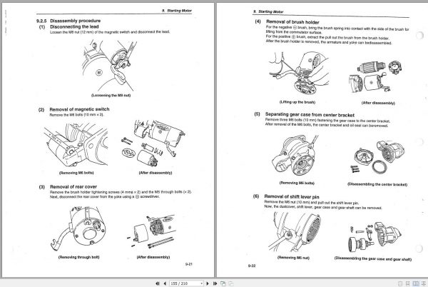 Yanmar 4TNE94 98 106T Engines Service Manual 915173 2