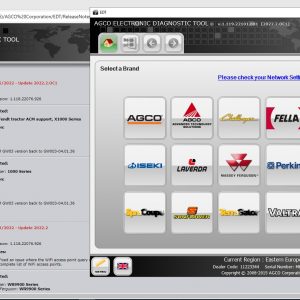 AGCO EDT Electronic Diagnostic Tool Updated 05.2022 Diagnostic Software DVD 1 1