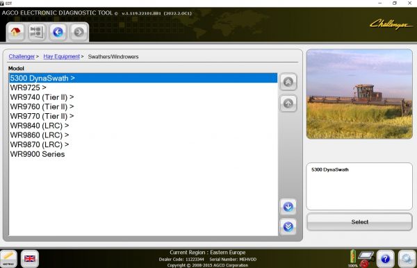 AGCO EDT Electronic Diagnostic Tool Updated 05.2022 Diagnostic Software DVD 3 1