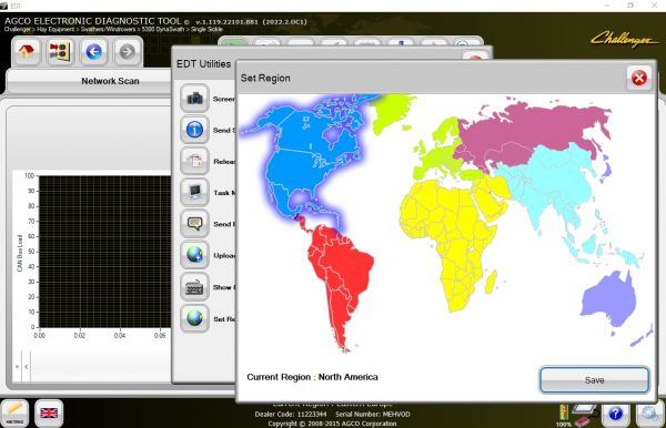 AGCO EDT Electronic Diagnostic Tool Updated 05.2022 Diagnostic Software DVD 7 1